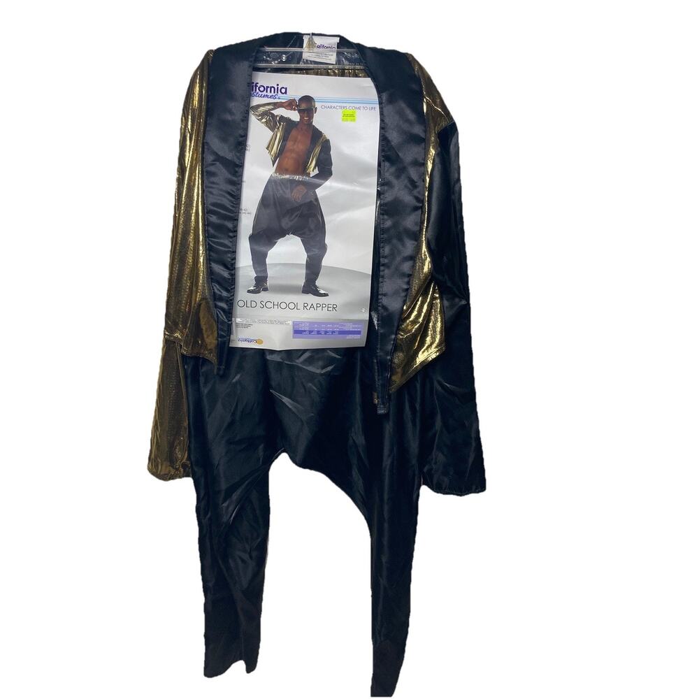 California Costumes Old School Rapper Costume Size Small/Medium 38/42 Halloween